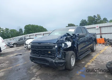 2023 Chevrolet Silverado 1500 2Wd Double Cab Standard Bed Wt from USA, damaged, VIN 1GCRAAEK1PZ108038